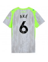 Manchester City Nathan Ake #6 Tredjedrakt Dame 2025-26 Korte ermer